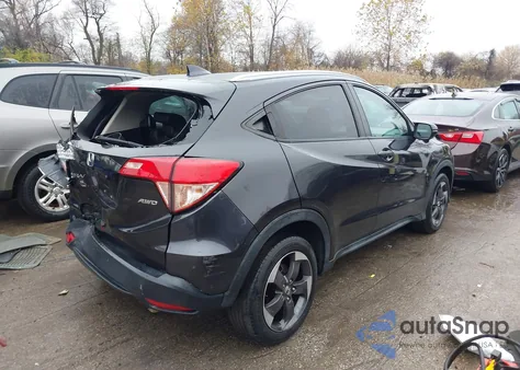 2018 Honda Hr-V Ex-L z USA, uszkodzony, nr VIN 3CZRU6H76JM707421